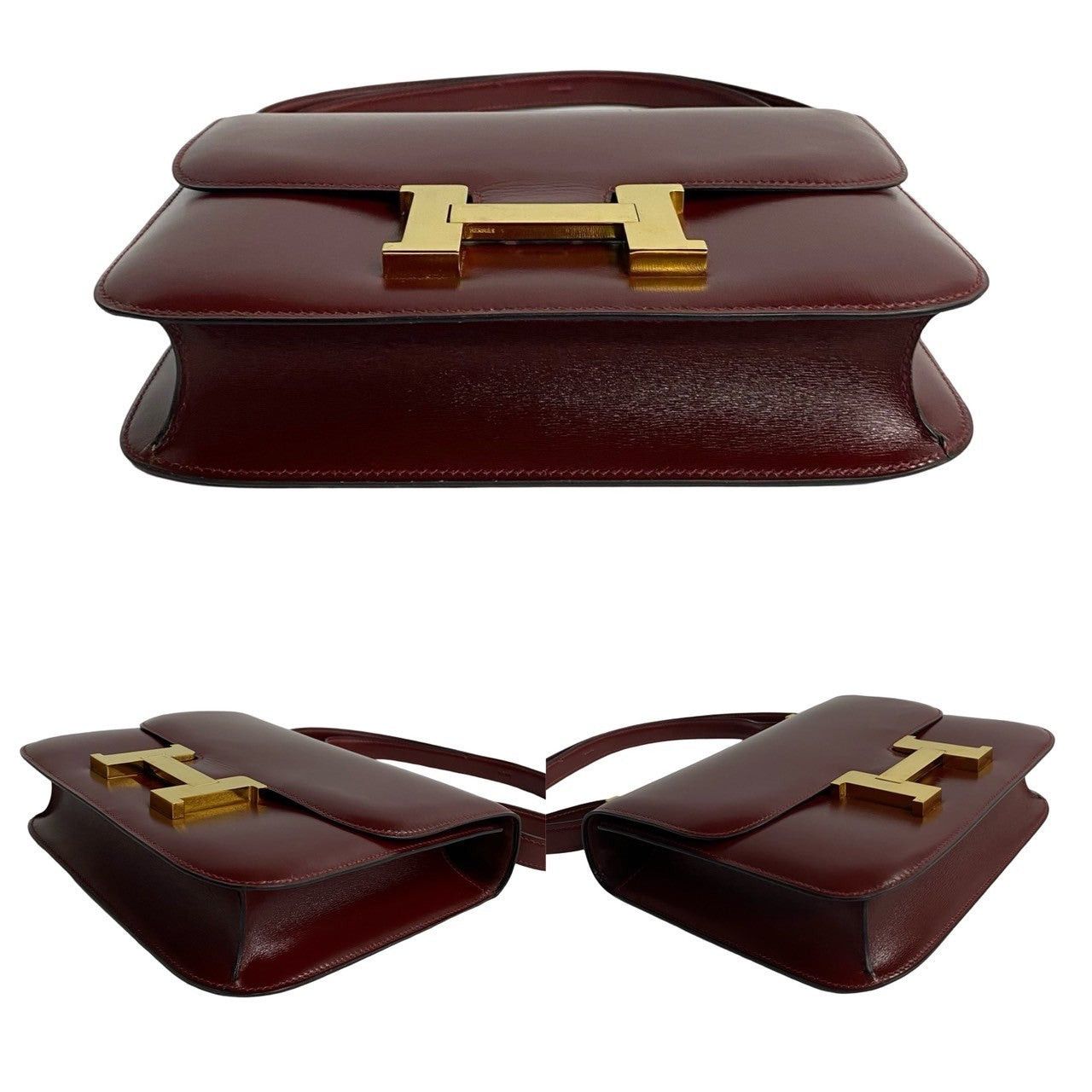 Hermes Hermes Shoulder Bag Red Leather Size ONE SIZE - 6 Thumbnail