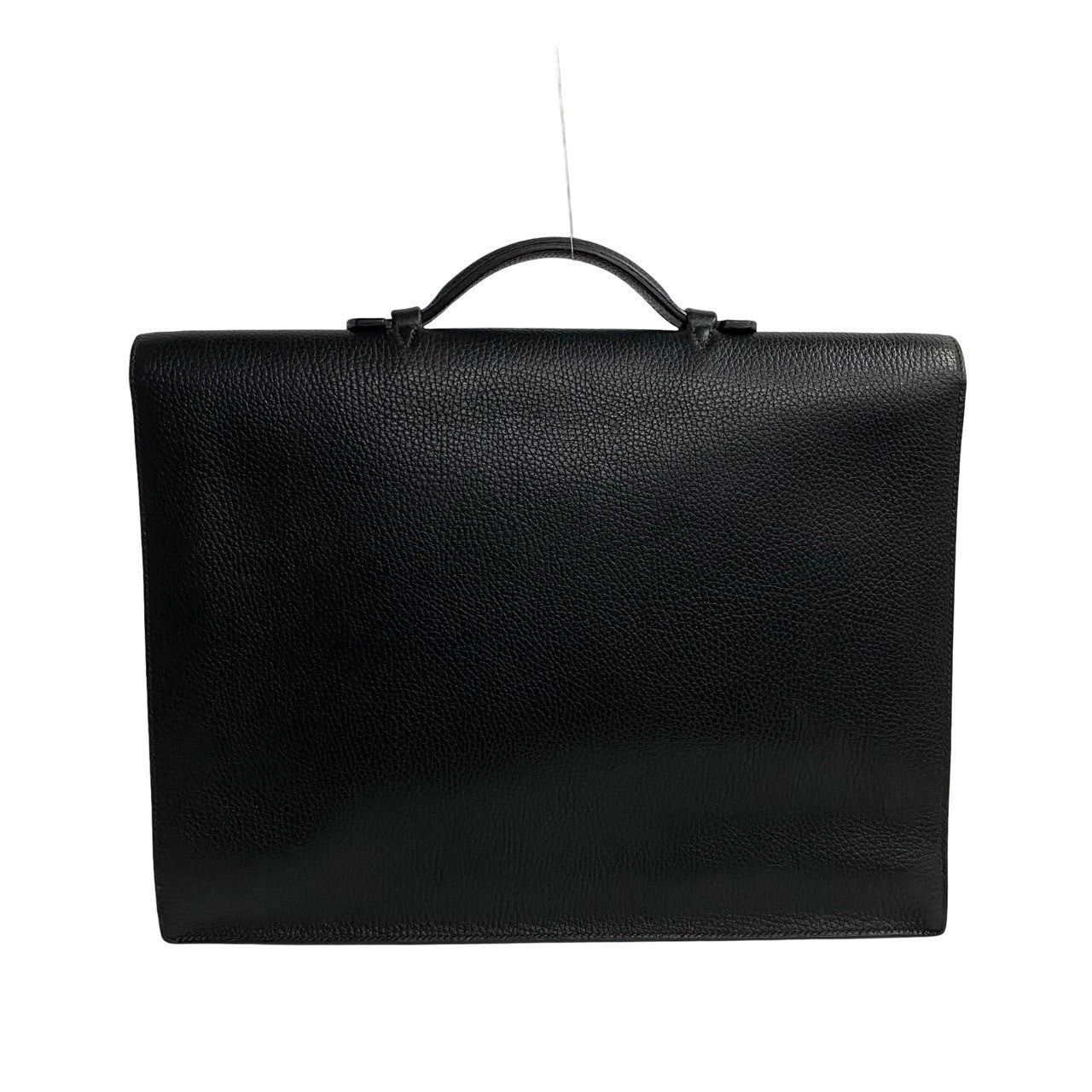 Hermes Hermes Handbag Black Leather Size ONE SIZE - 3 Thumbnail