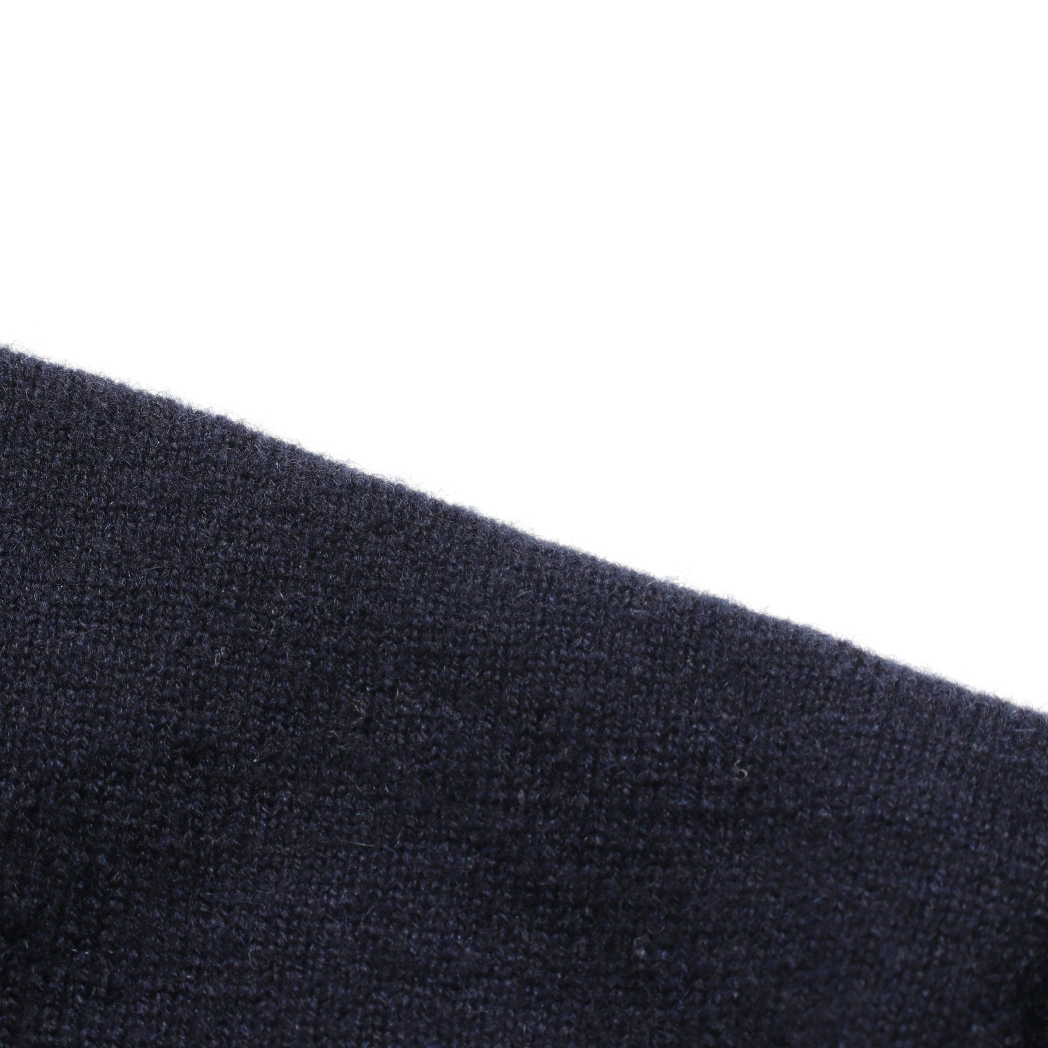 Hermes Hermes Knit H Logo Cashmere Navy Gray Light Blue Size ONE SIZE - 7 Thumbnail