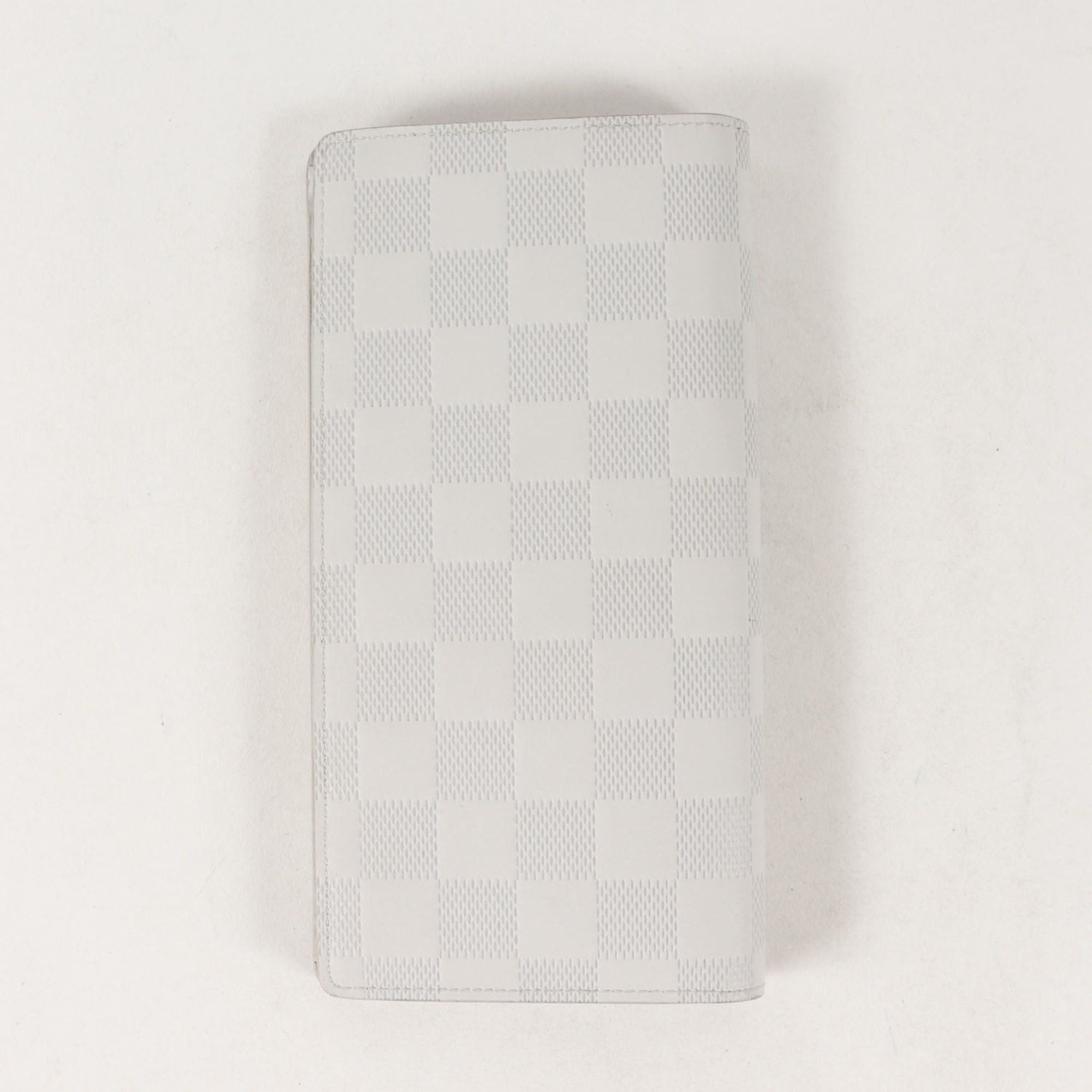Louis Vuitton LOUIS VUITTON Damier Infinie Portefeuille Brazza NM (N60335) Long Wallet White Accessory Size ONE SIZE - 2 Thumbnail
