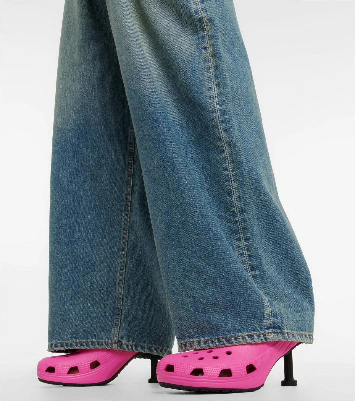 Balenciaga Crocs Madame 80cm in Pink Size US 9 / IT 39 - 3 Thumbnail