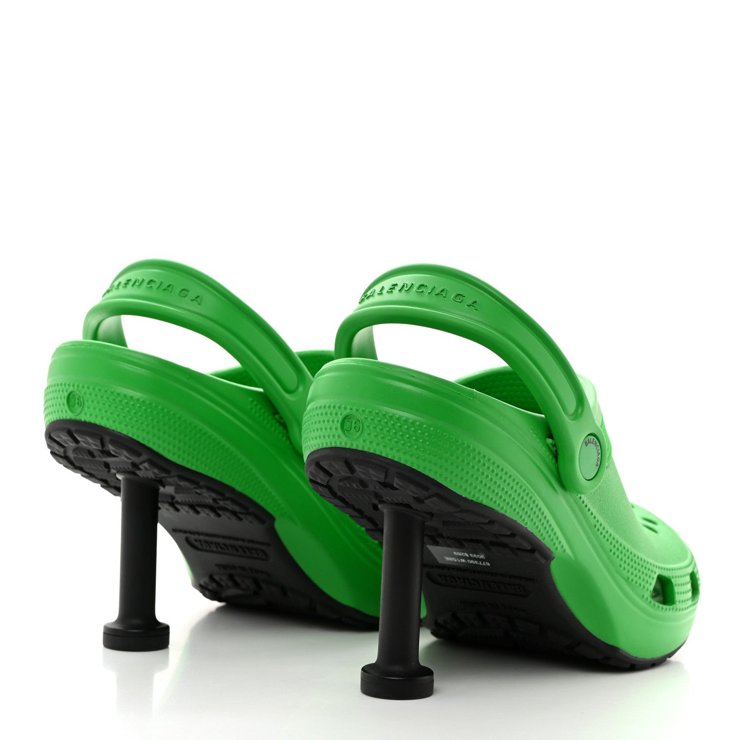 Balenciaga Crocs Madame 80cm in Green Size US 10 / IT 40 - 2 Thumbnail