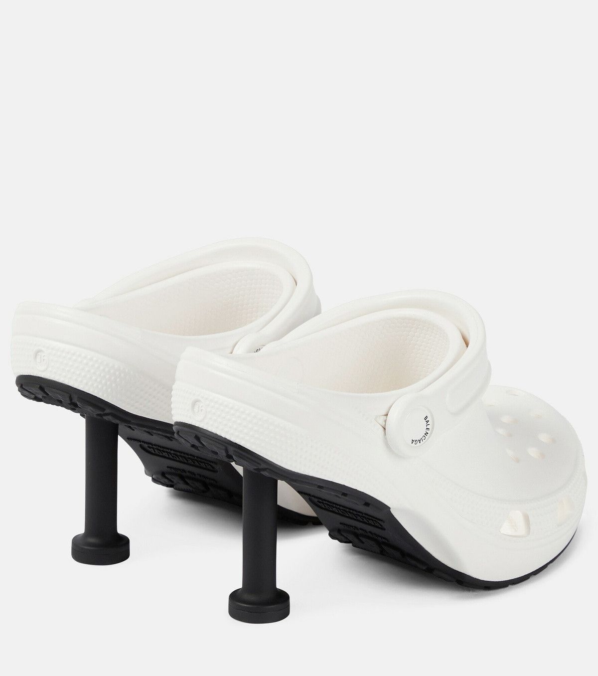 Balenciaga Crocs Madame 80cm in White Size US 8 / IT 38 - 2 Thumbnail