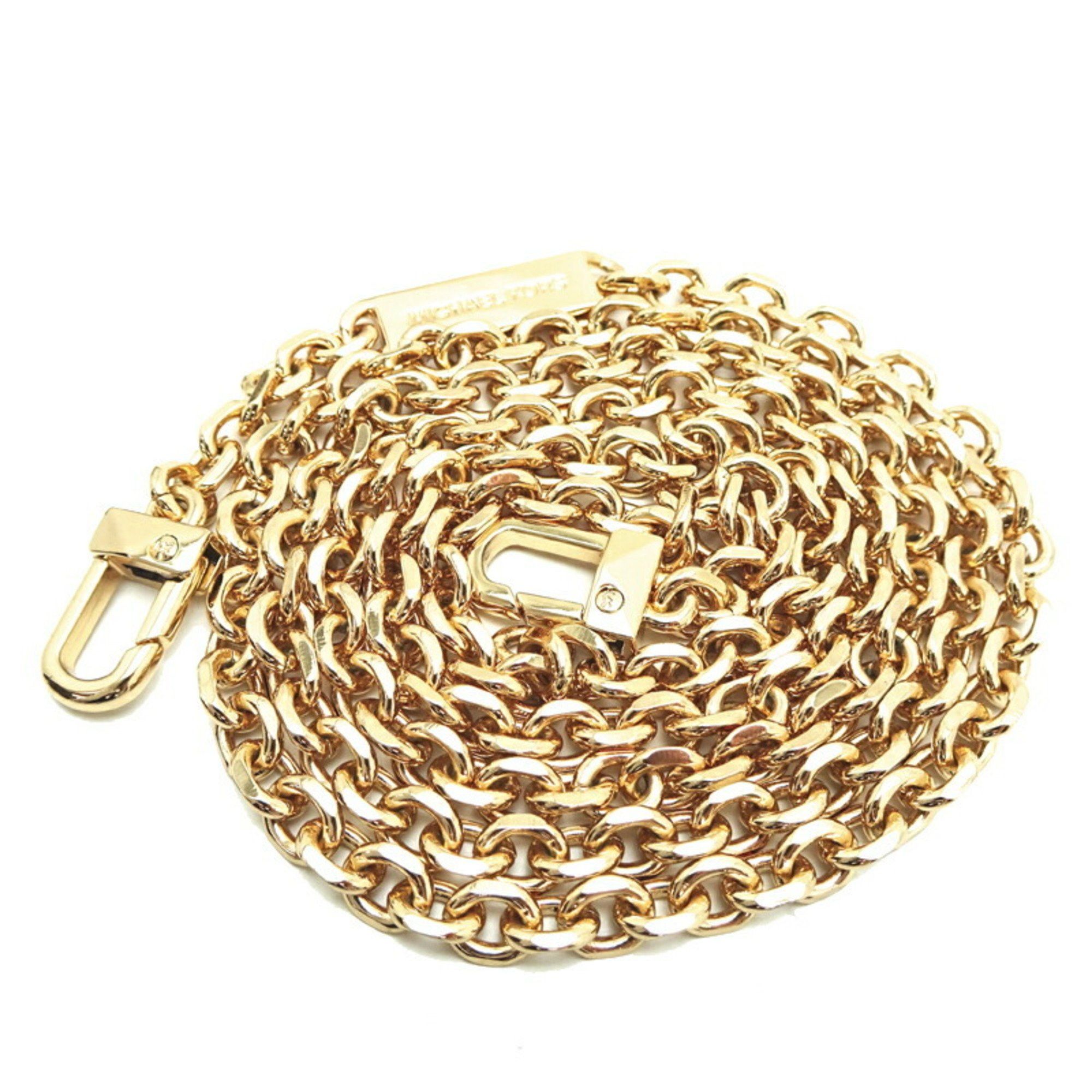 Michael Kors Michael Kors Phone Case Chain Shoulder Bag Women's 32SOG00C5B Leather White/Brown Size ONE SIZE - 9 Thumbnail