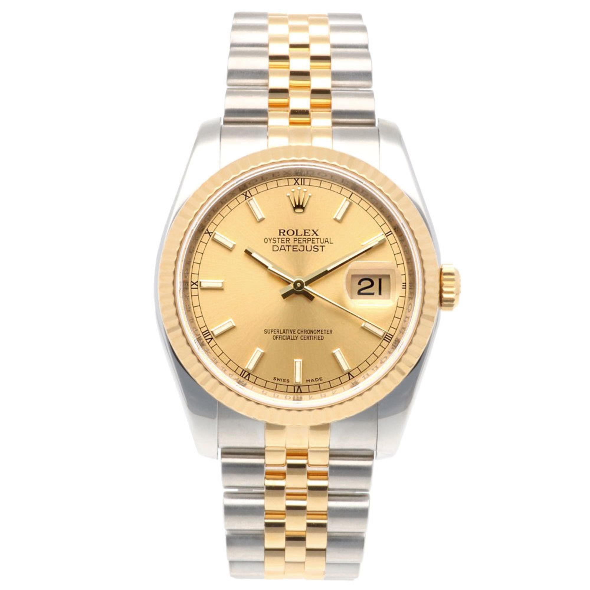 Rolex Rolex Datejust Oyster Perpetual Watch Stainless Steel 116233 Automatic Men's ROLEX Z Series 2006 Model Manufacturer Overhauled Size ONE SIZE - 8 Thumbnail
