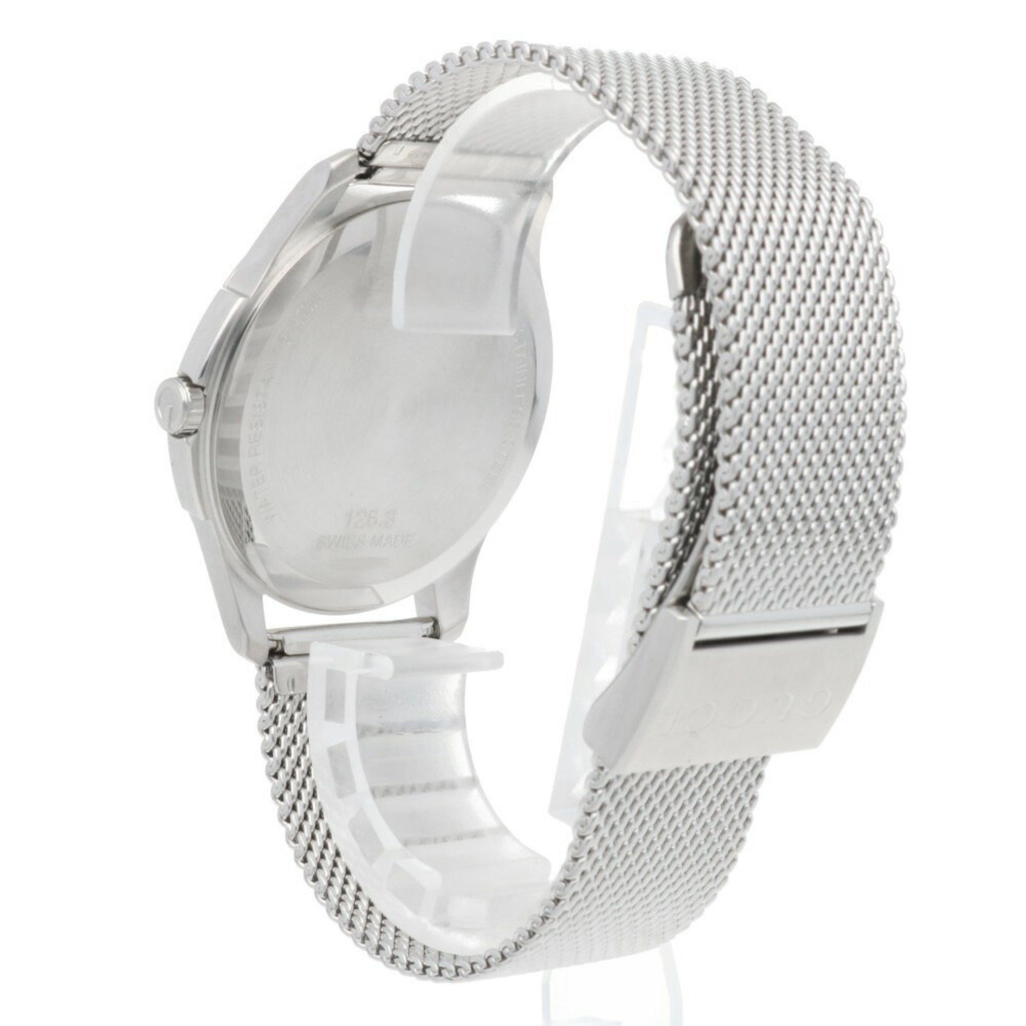 Gucci Gucci G Timeless Watch Stainless Steel 126.3 Quartz Men's GUCCI Non-Waterproof Reason for Sale Size ONE SIZE - 4 Thumbnail