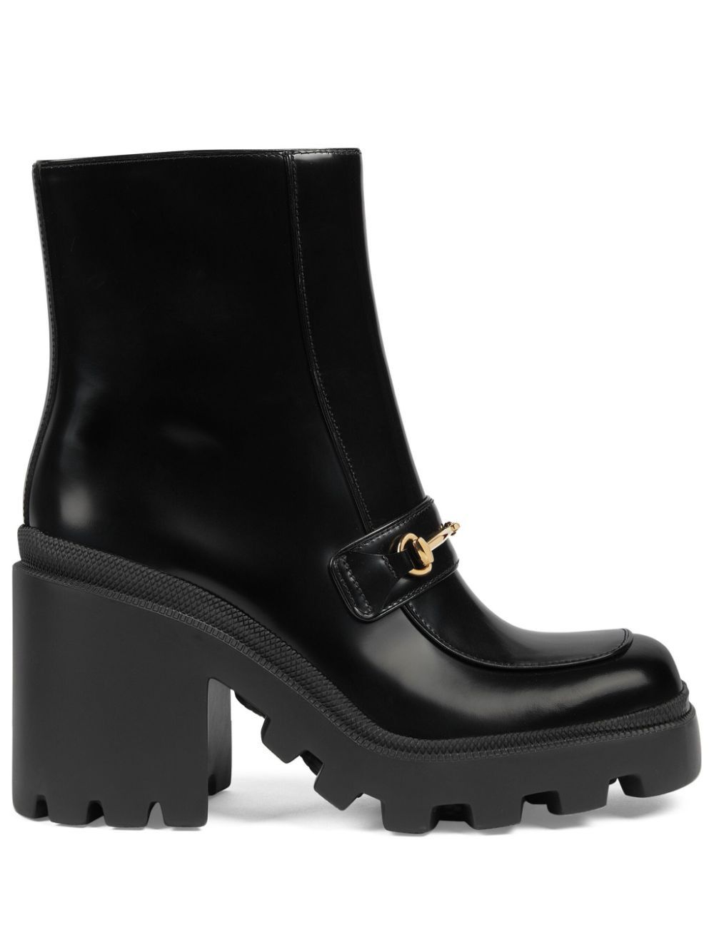 Gucci 72mm Horsebit-detail leather boots Size US 6 / IT 36 - 3 Thumbnail