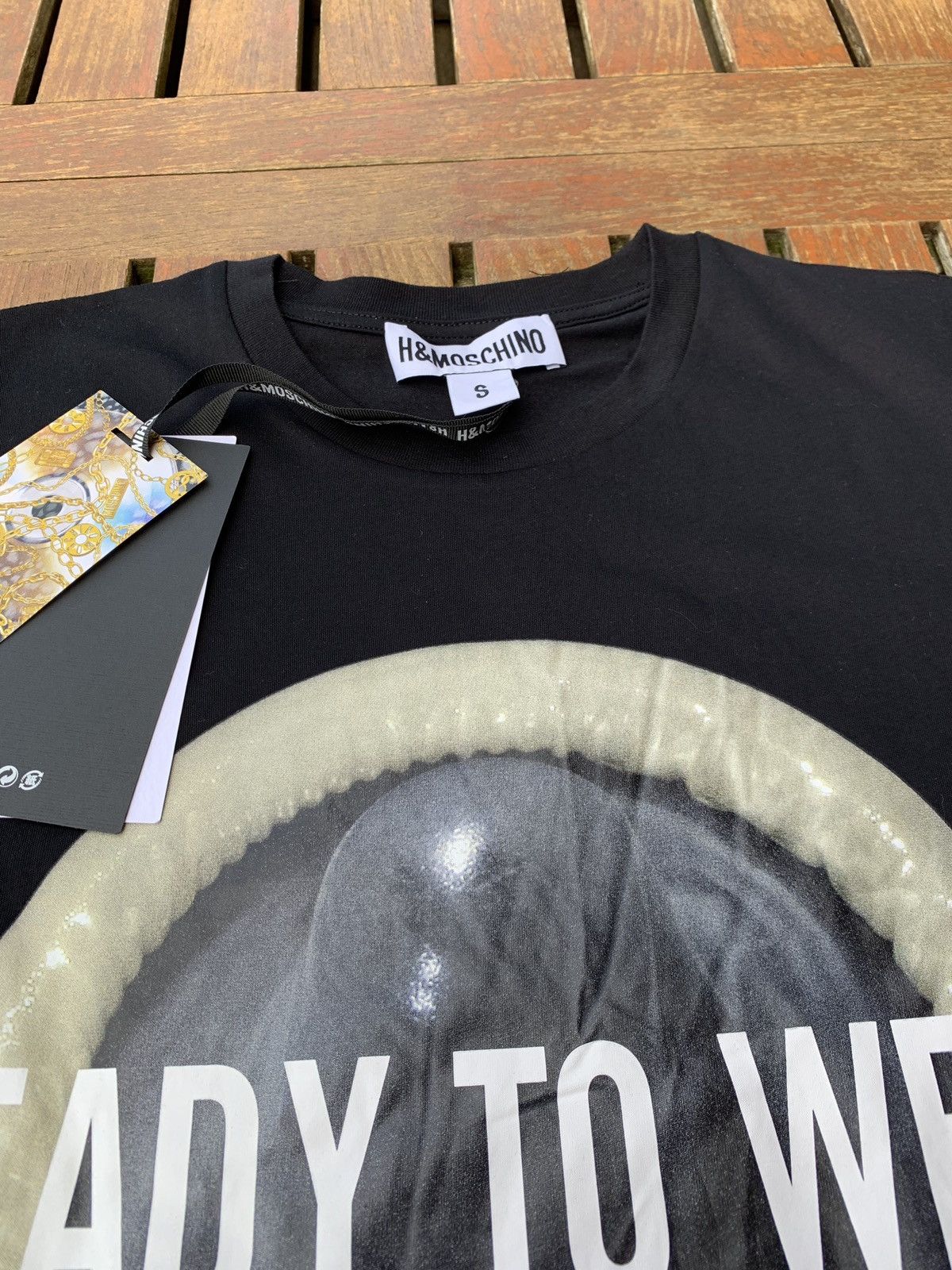 H&M × Moschino H&M Moschino Ready To Wear Printed T-Shirt