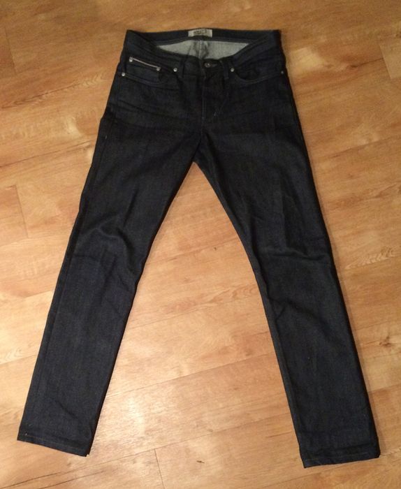 Naked & Famous Naked & Famous Denim Men's WeirdGuy Low Rise Tapered Leg Jean In Indigo Selvedge Size US 31 - 1 Preview