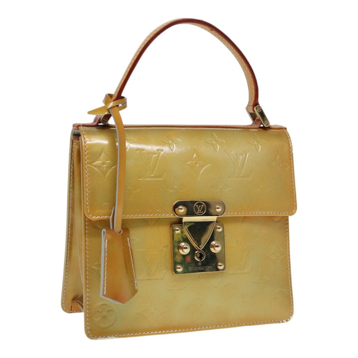 Louis Vuitton Spring Street Grey Patent Leather Handbag (Pre-Owned) Size ONE SIZE - 18 Thumbnail