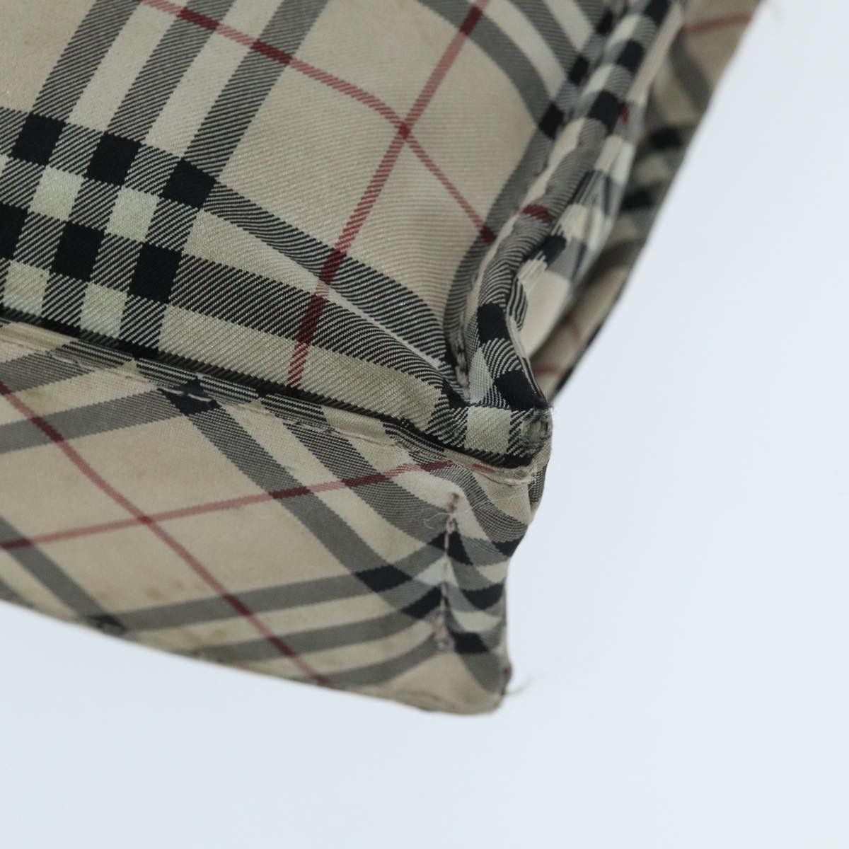 Burberry Nova Check Beige Synthetic Tote Bag (Pre-Owned) Size ONE SIZE - 6 Thumbnail
