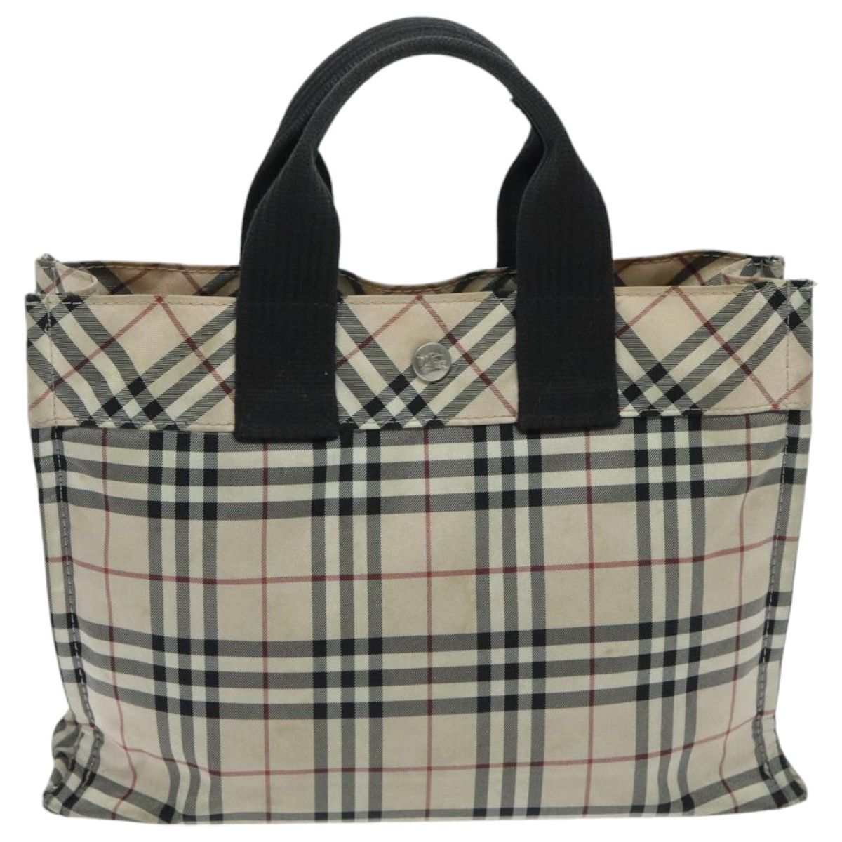 Burberry Nova Check Beige Synthetic Tote Bag (Pre-Owned) Size ONE SIZE - 2 Thumbnail