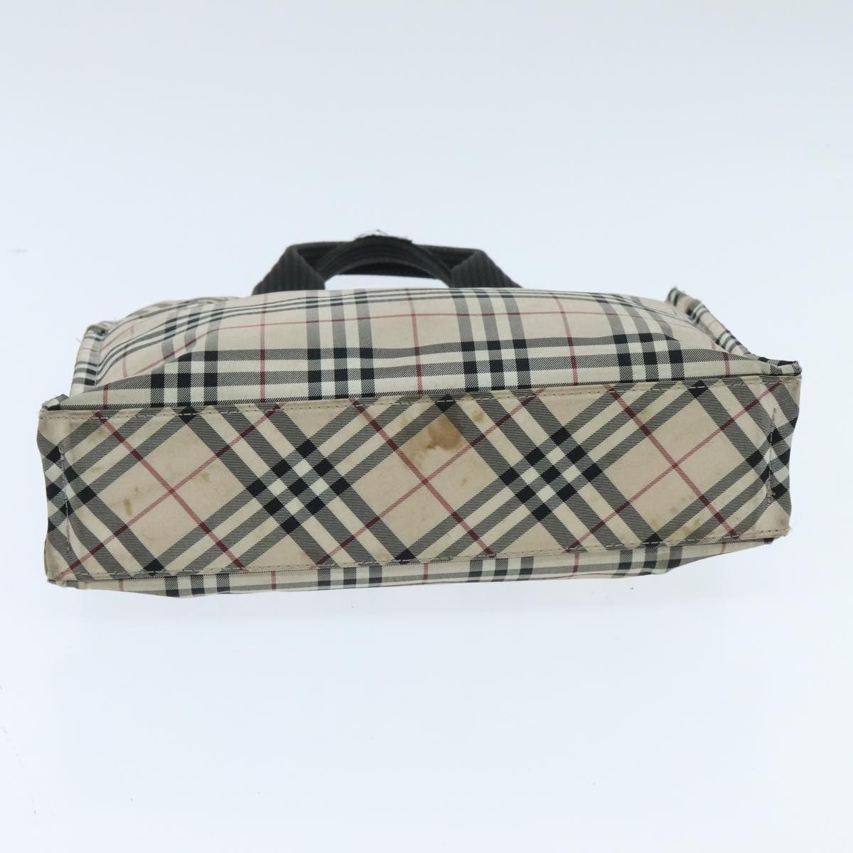 Burberry Nova Check Beige Synthetic Tote Bag (Pre-Owned) Size ONE SIZE - 10 Thumbnail