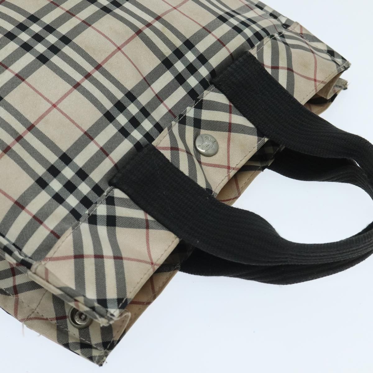 Burberry Nova Check Beige Synthetic Tote Bag (Pre-Owned) Size ONE SIZE - 11 Thumbnail