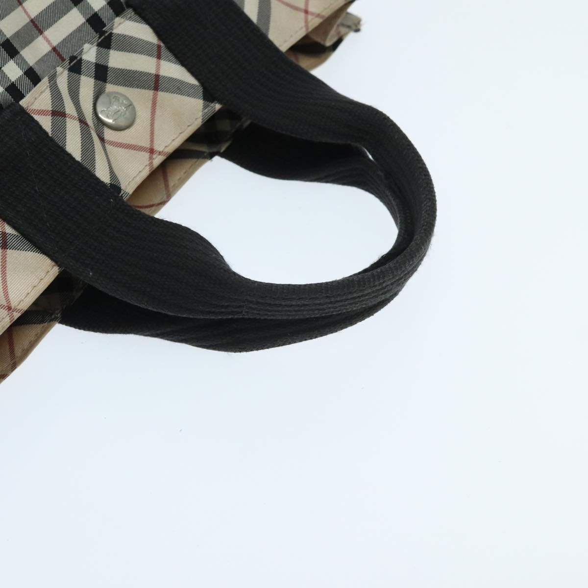 Burberry Nova Check Beige Synthetic Tote Bag (Pre-Owned) Size ONE SIZE - 5 Thumbnail