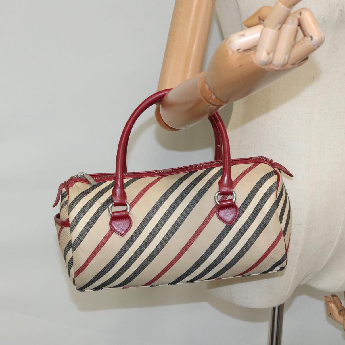 Burberry Nova Check Beige Synthetic Handbag (Pre-Owned) Size ONE SIZE - 15 Thumbnail