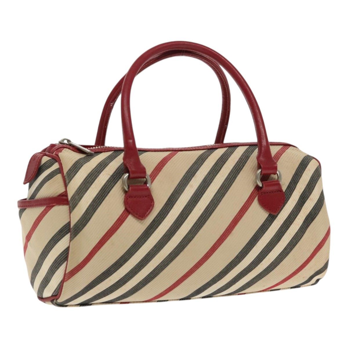 Burberry Nova Check Beige Synthetic Handbag (Pre-Owned) Size ONE SIZE - 17 Thumbnail
