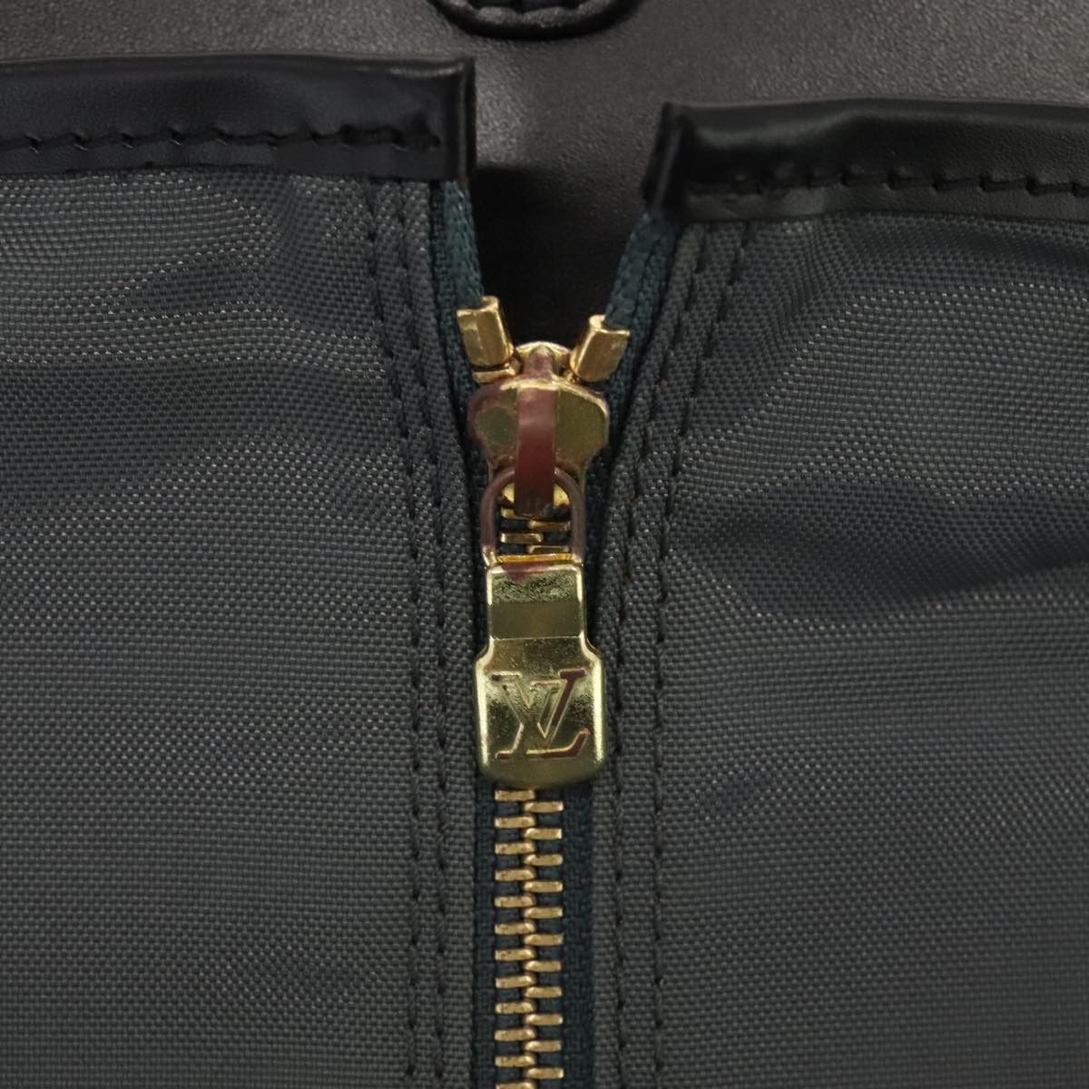 Louis Vuitton Garment Black Leather Travel Bag (Pre-Owned) Size ONE SIZE - 9 Thumbnail