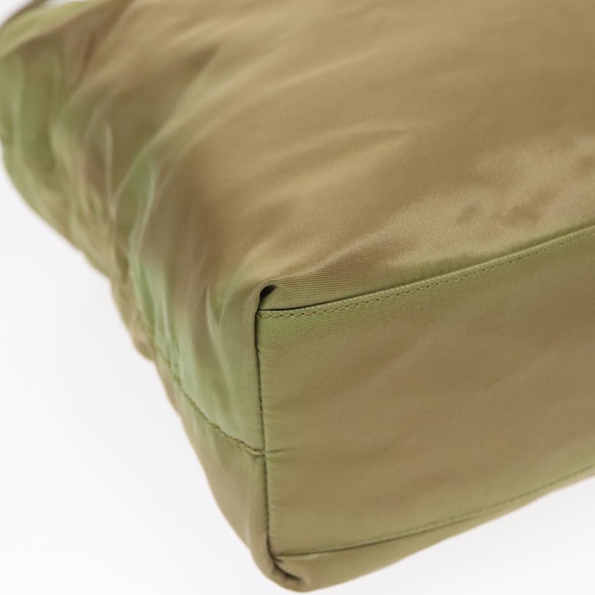 Prada Tessuto Green Synthetic Tote Bag (Pre-Owned) Size ONE SIZE - 16 Thumbnail