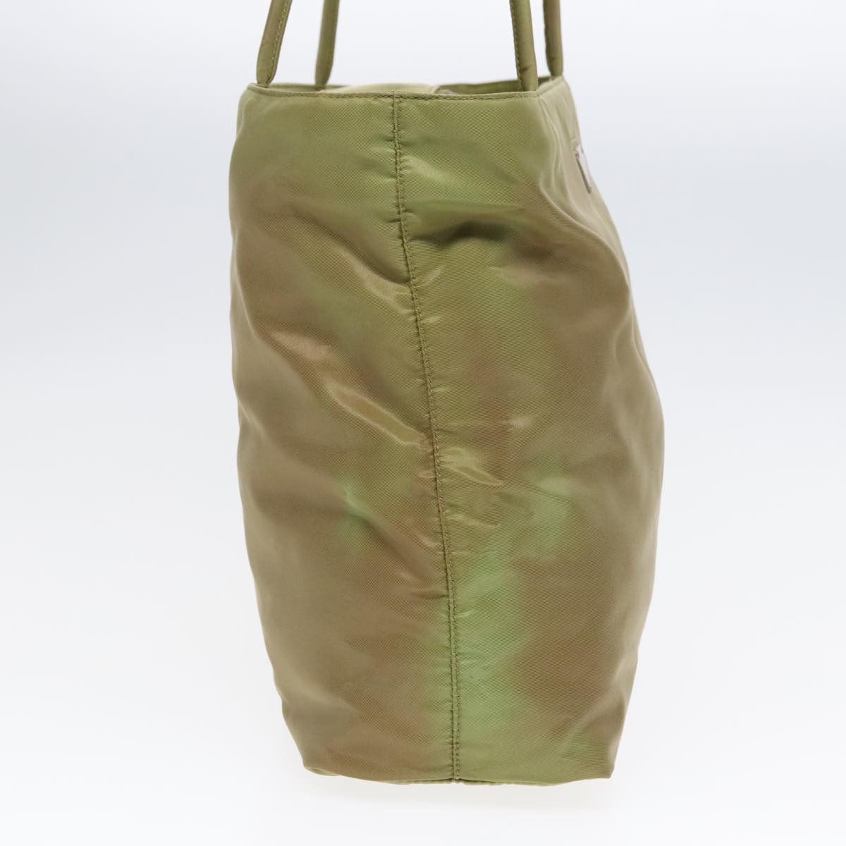 Prada Tessuto Green Synthetic Tote Bag (Pre-Owned) Size ONE SIZE - 3 Thumbnail