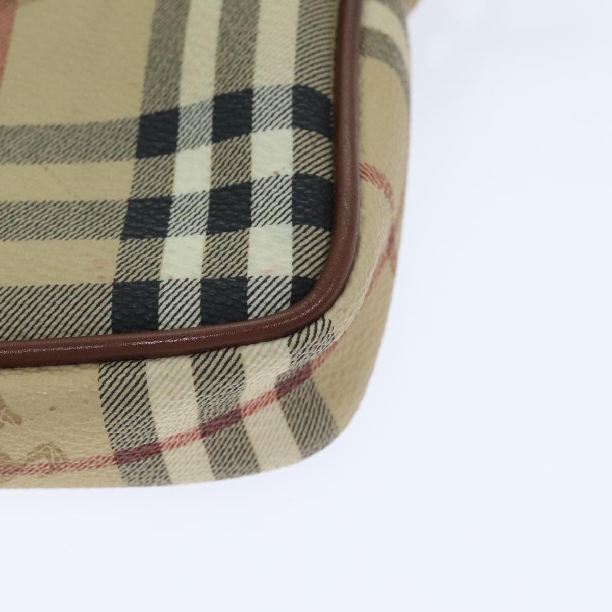 Burberry Nova Check Beige Leather Shoulder Bag (Pre-Owned) Size ONE SIZE - 8 Thumbnail