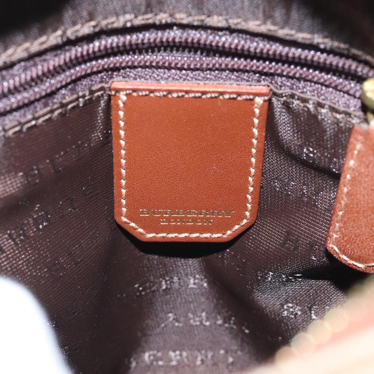 Burberry Nova Check Beige Leather Shoulder Bag (Pre-Owned) Size ONE SIZE - 19 Thumbnail