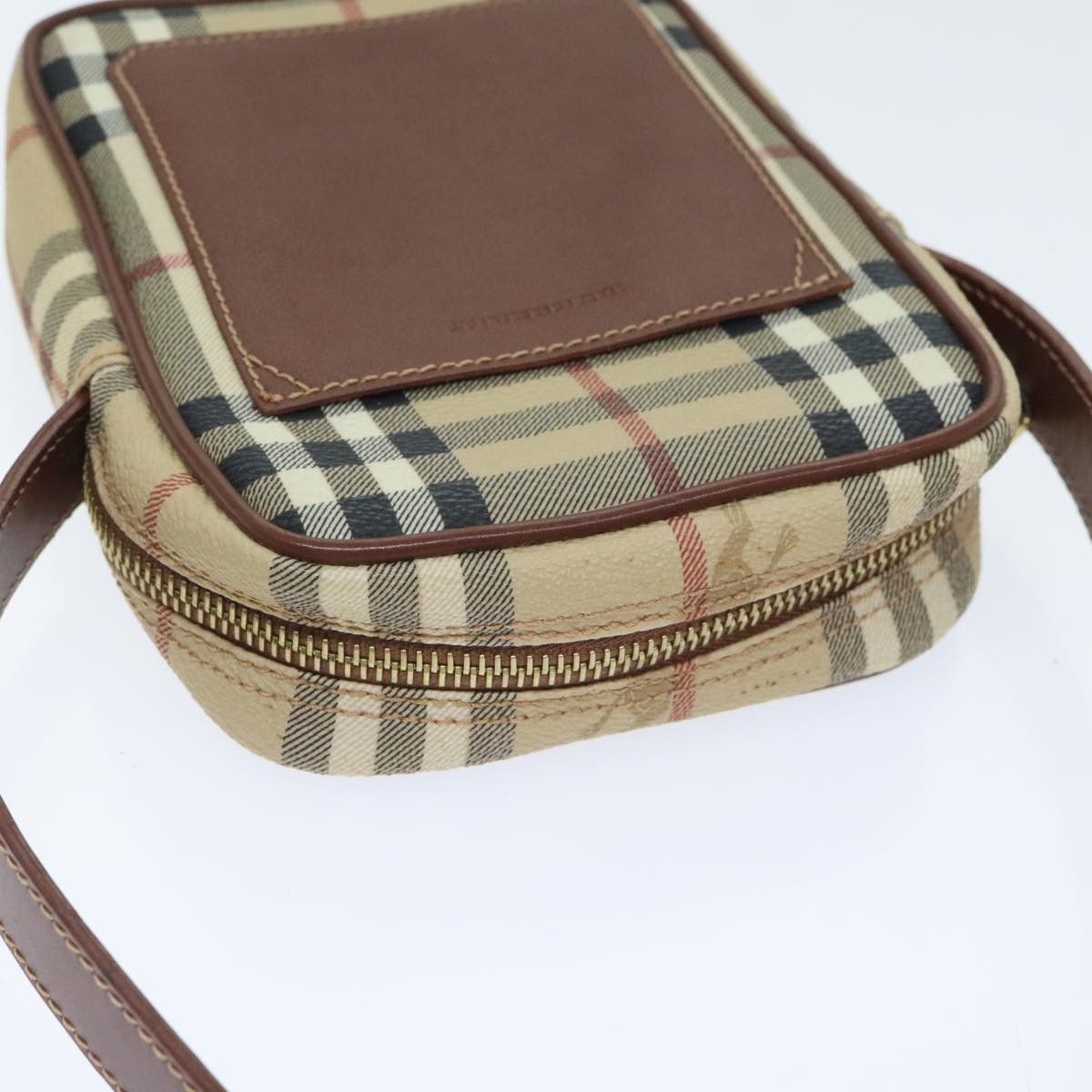 Burberry Nova Check Beige Leather Shoulder Bag (Pre-Owned) Size ONE SIZE - 10 Thumbnail