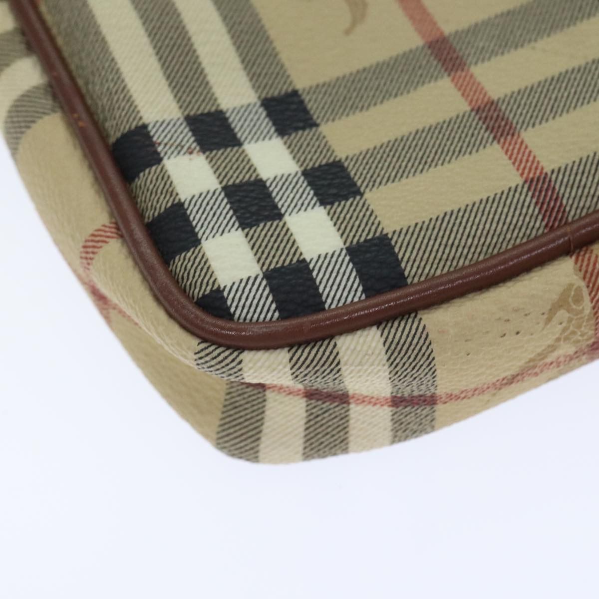 Burberry Nova Check Beige Leather Shoulder Bag (Pre-Owned) Size ONE SIZE - 18 Thumbnail