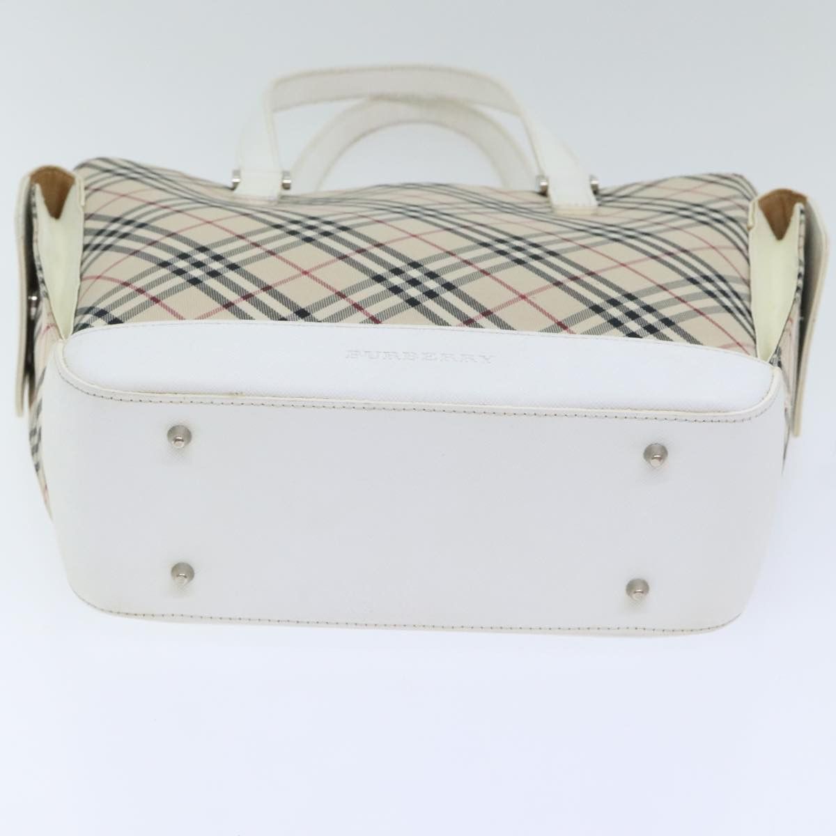 Burberry Nova Check Beige Canvas Tote Bag (Pre-Owned) Size ONE SIZE - 17 Thumbnail