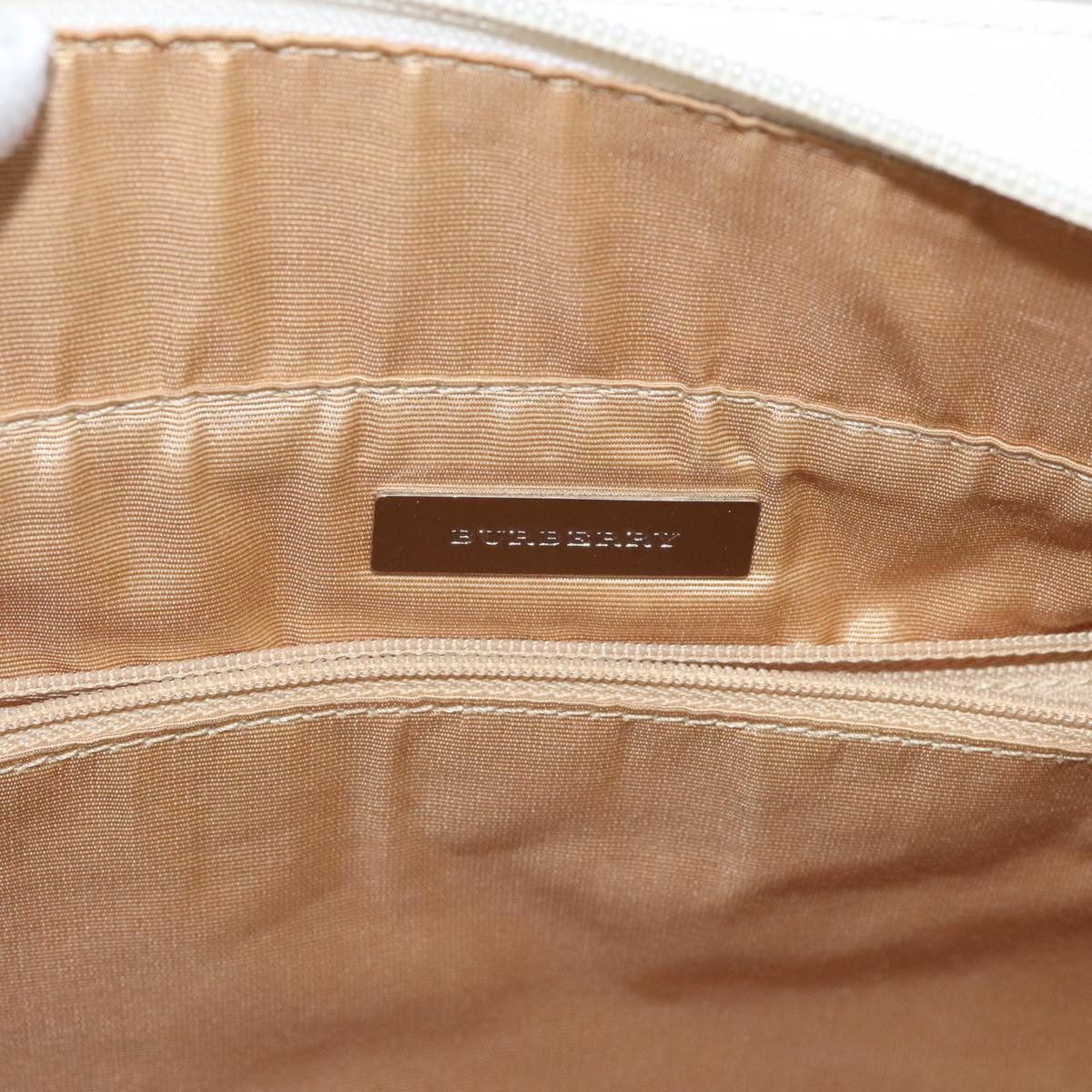 Burberry Nova Check Beige Canvas Tote Bag (Pre-Owned) Size ONE SIZE - 14 Thumbnail