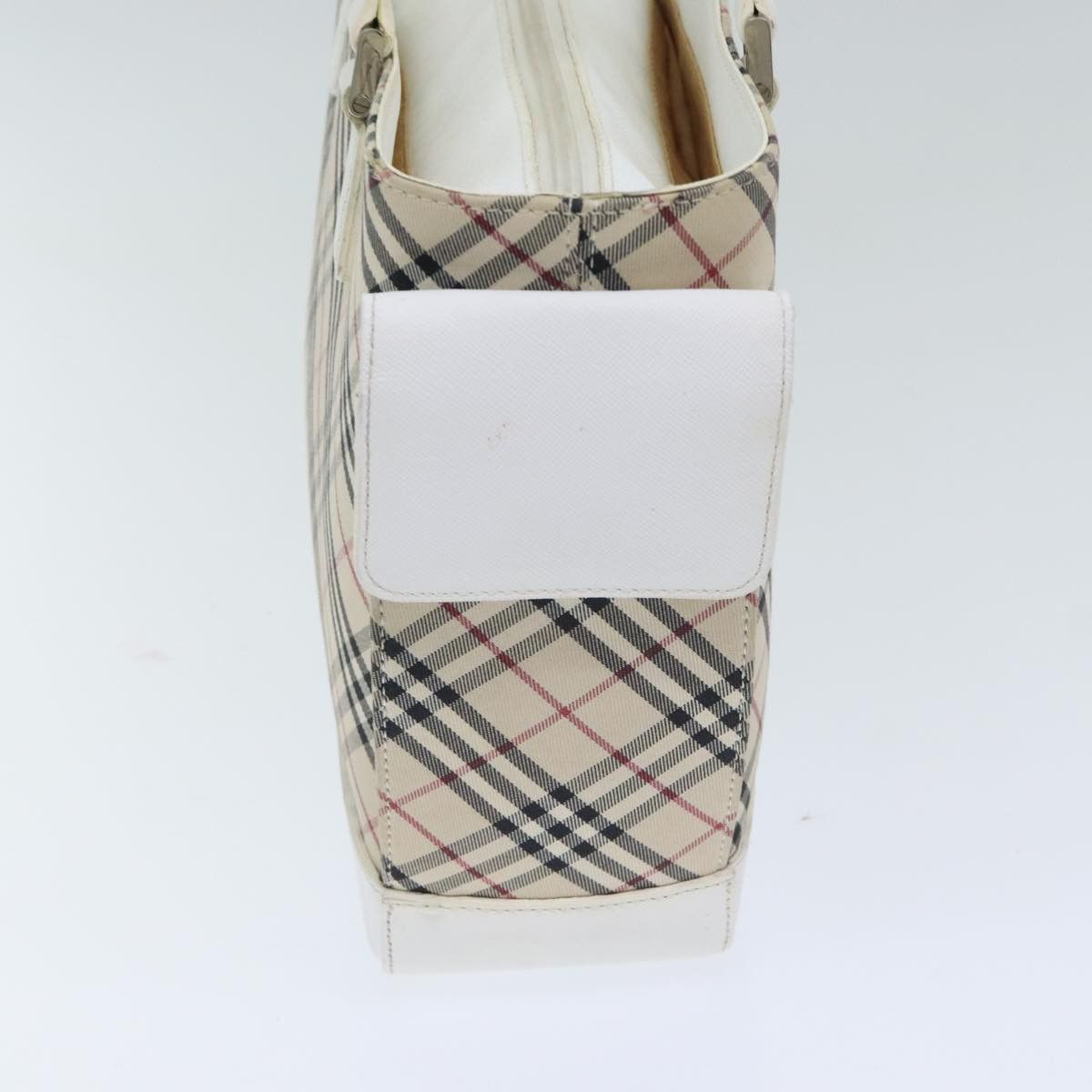 Burberry Nova Check Beige Canvas Tote Bag (Pre-Owned) Size ONE SIZE - 3 Thumbnail