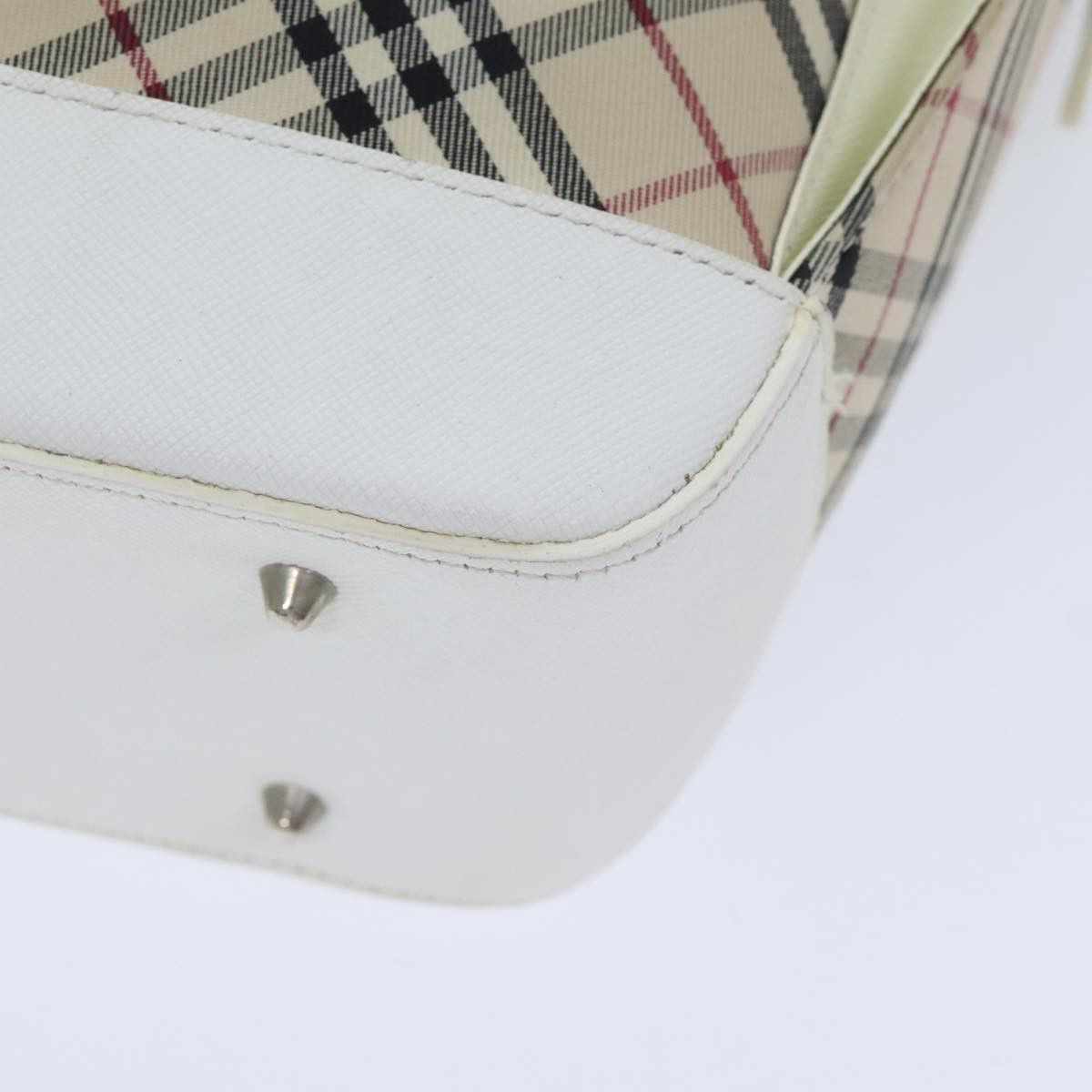Burberry Nova Check Beige Canvas Tote Bag (Pre-Owned) Size ONE SIZE - 6 Thumbnail