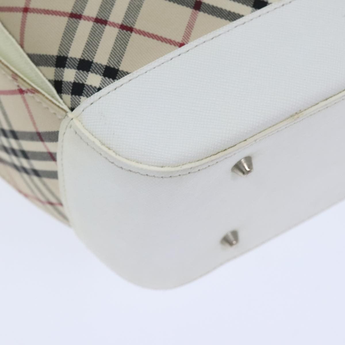 Burberry Nova Check Beige Canvas Tote Bag (Pre-Owned) Size ONE SIZE - 7 Thumbnail