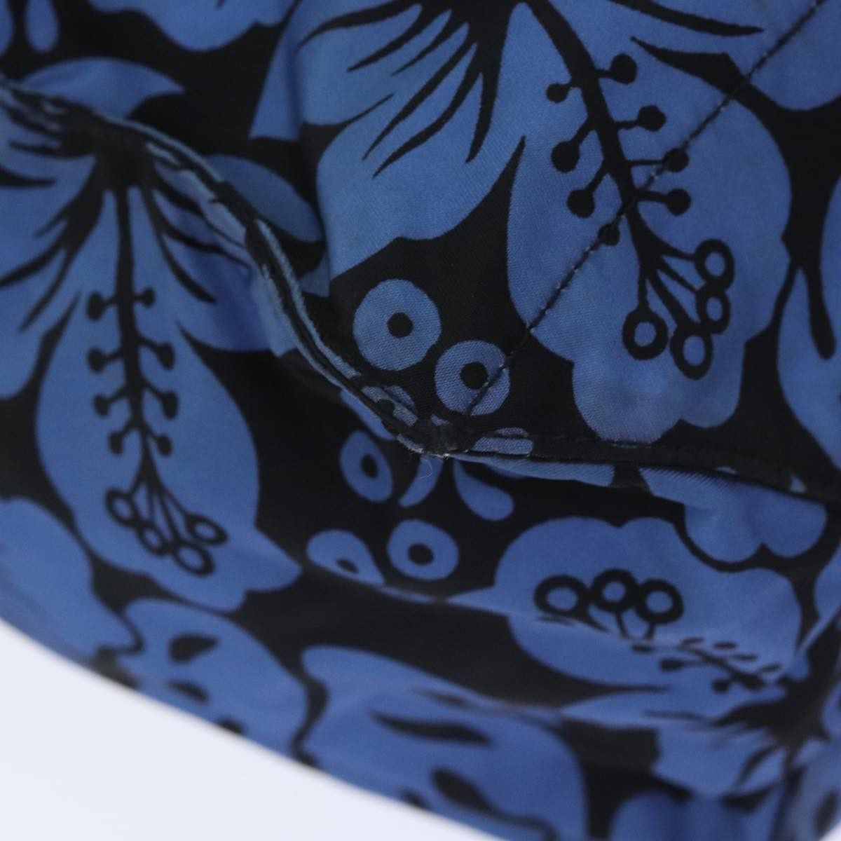 Prada Blue Synthetic Tote Bag (Pre-Owned) Size ONE SIZE - 7 Thumbnail
