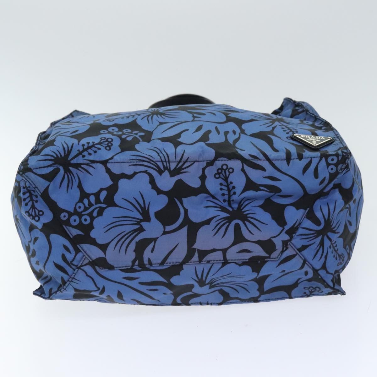 Prada Blue Synthetic Tote Bag (Pre-Owned) Size ONE SIZE - 19 Thumbnail