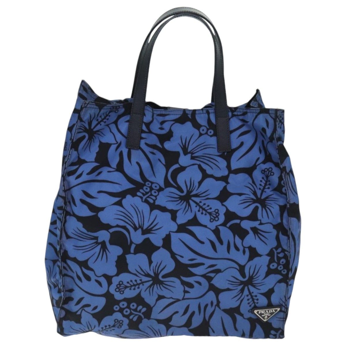 Prada Blue Synthetic Tote Bag (Pre-Owned) Size ONE SIZE - 18 Thumbnail