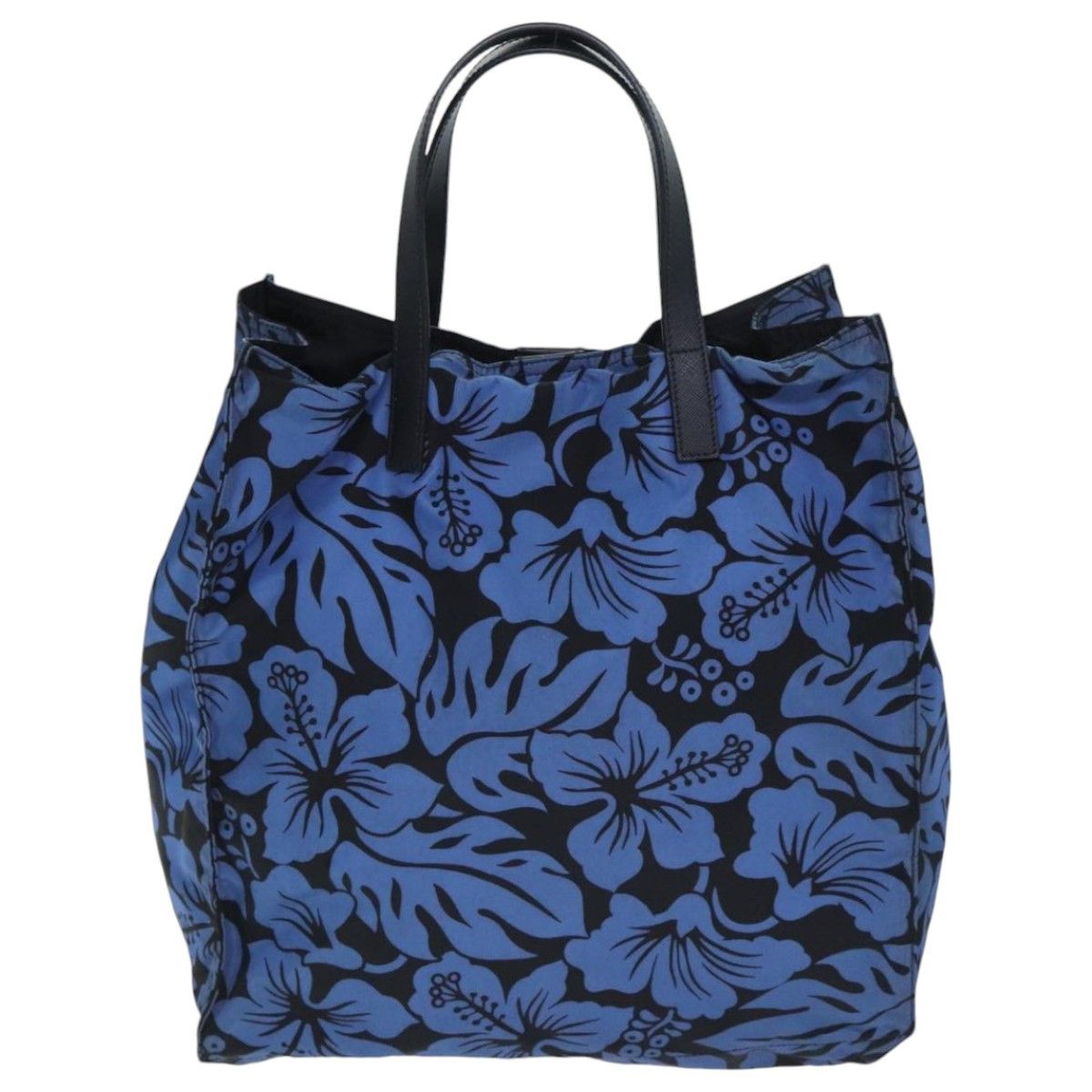 Prada Blue Synthetic Tote Bag (Pre-Owned) Size ONE SIZE - 2 Thumbnail