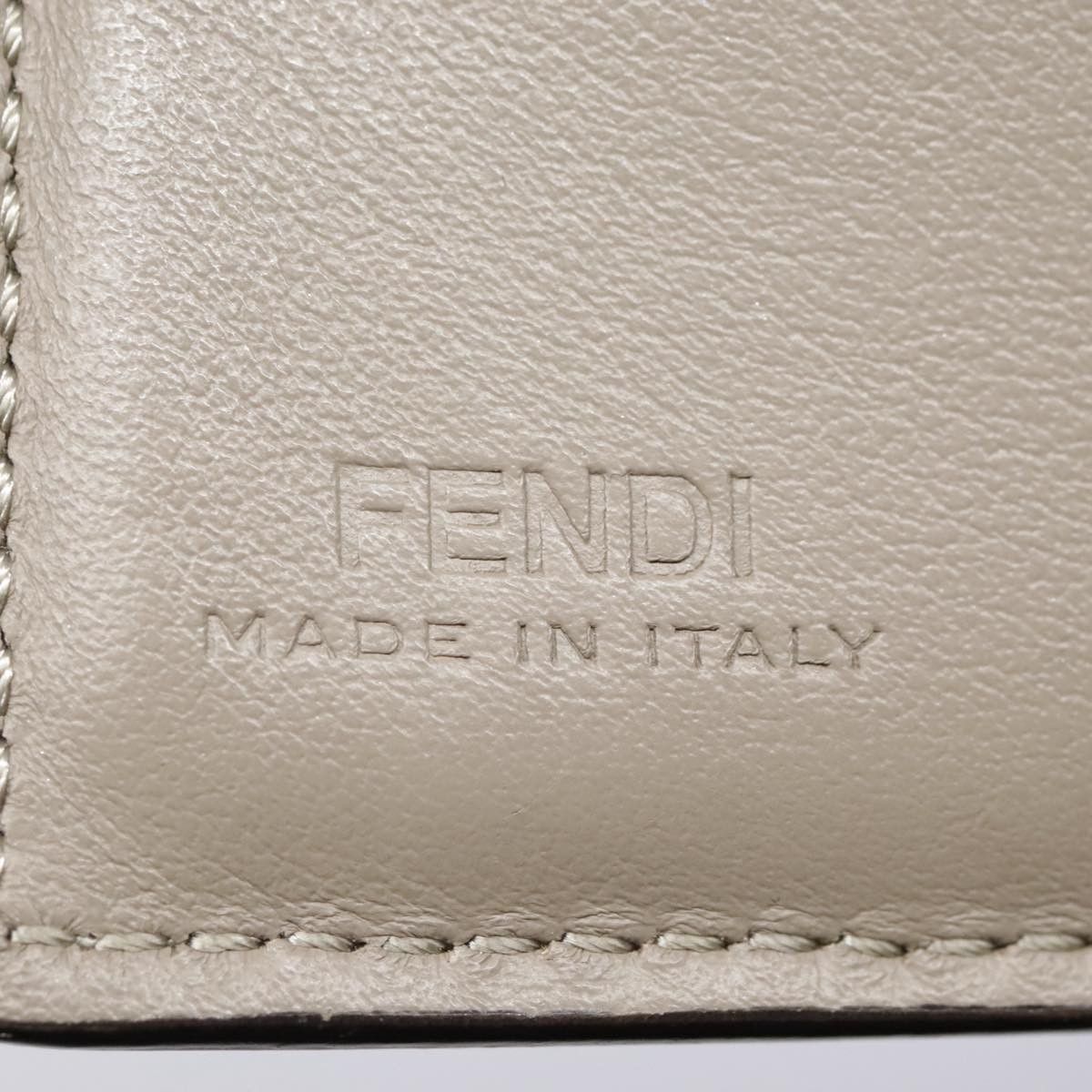Fendi Beige Leather Wallet (Pre-Owned) Size ONE SIZE - 15 Thumbnail