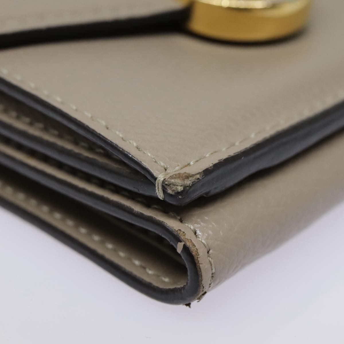 Fendi Beige Leather Wallet (Pre-Owned) Size ONE SIZE - 7 Thumbnail