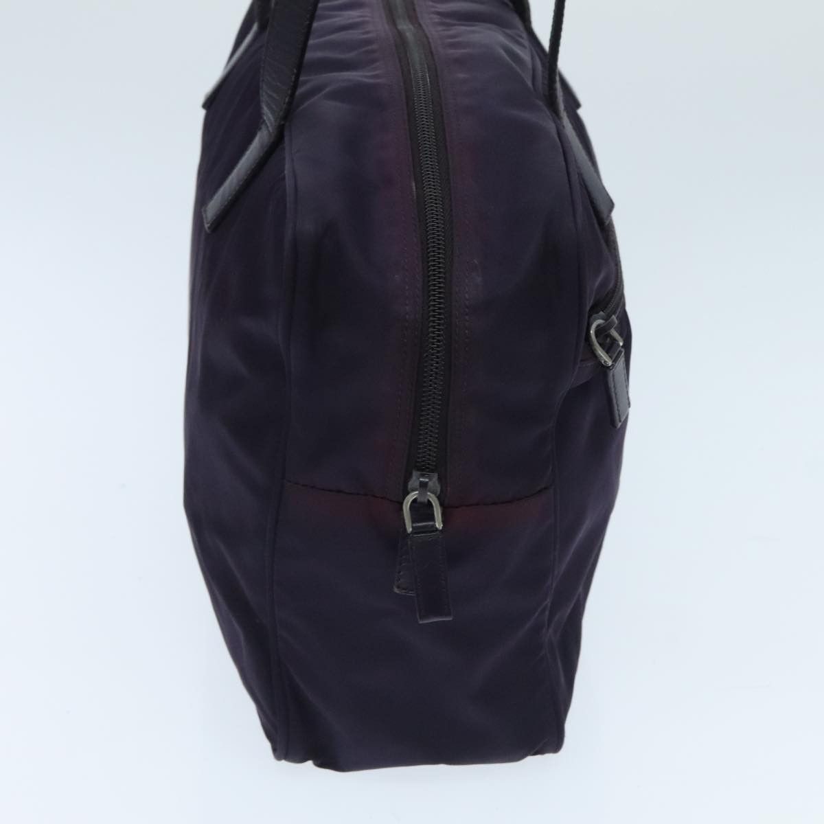 Prada Tessuto Blue Synthetic Shoulder Bag (Pre-Owned) Size ONE SIZE - 4 Thumbnail