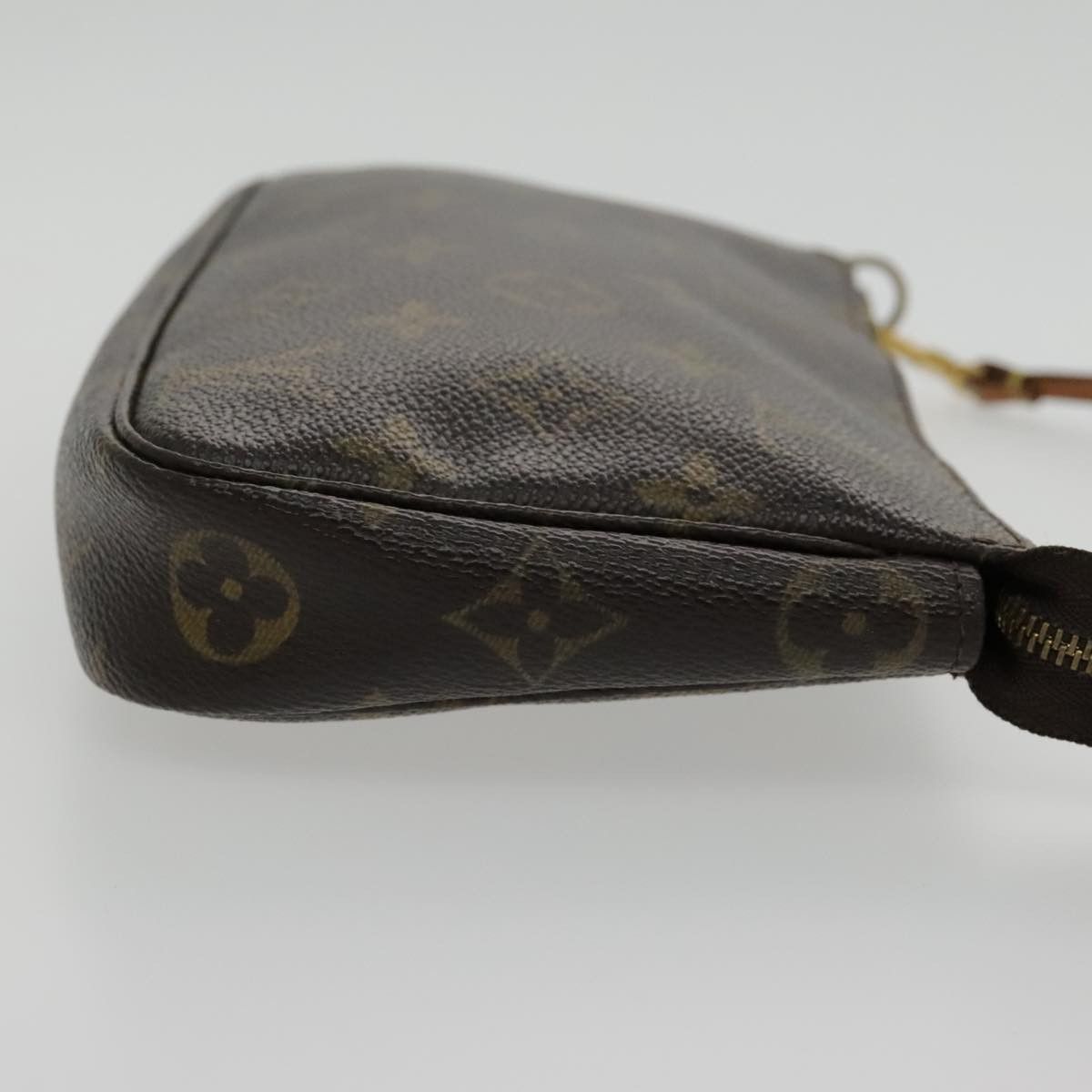 Louis Vuitton Pochette Accessoire Brown Canvas Clutch Bag (Pre-Owned) Size ONE SIZE - 3 Thumbnail
