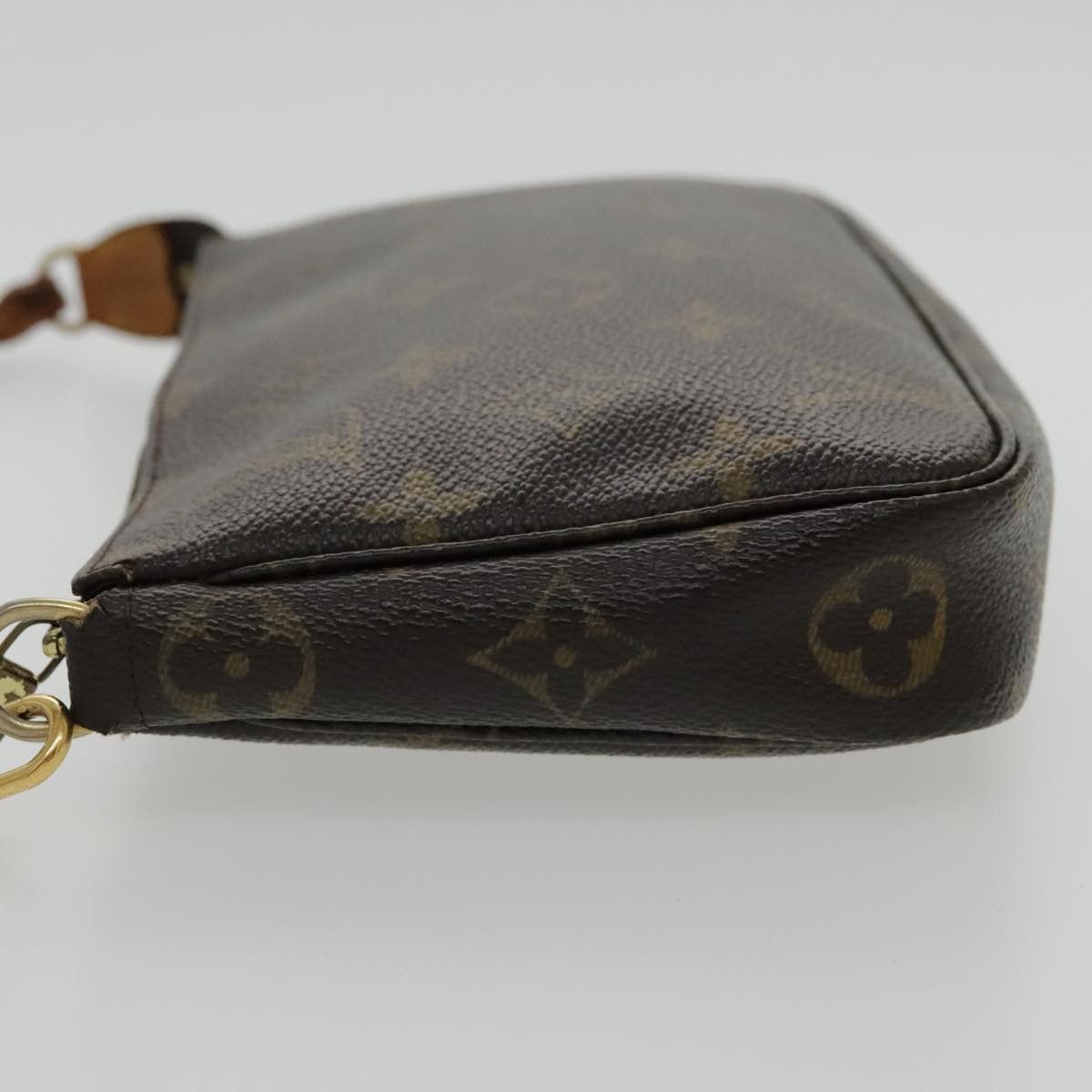 Louis Vuitton Pochette Accessoire Brown Canvas Clutch Bag (Pre-Owned) Size ONE SIZE - 4 Thumbnail