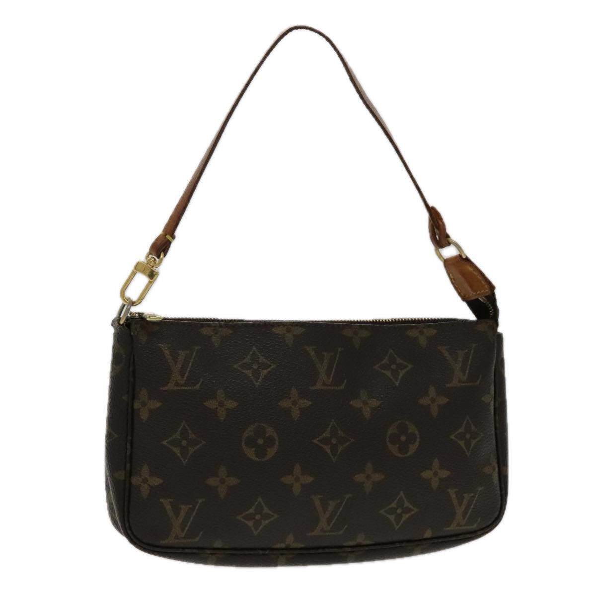Louis Vuitton Pochette Accessoire Brown Canvas Clutch Bag (Pre-Owned) Size ONE SIZE - 16 Thumbnail
