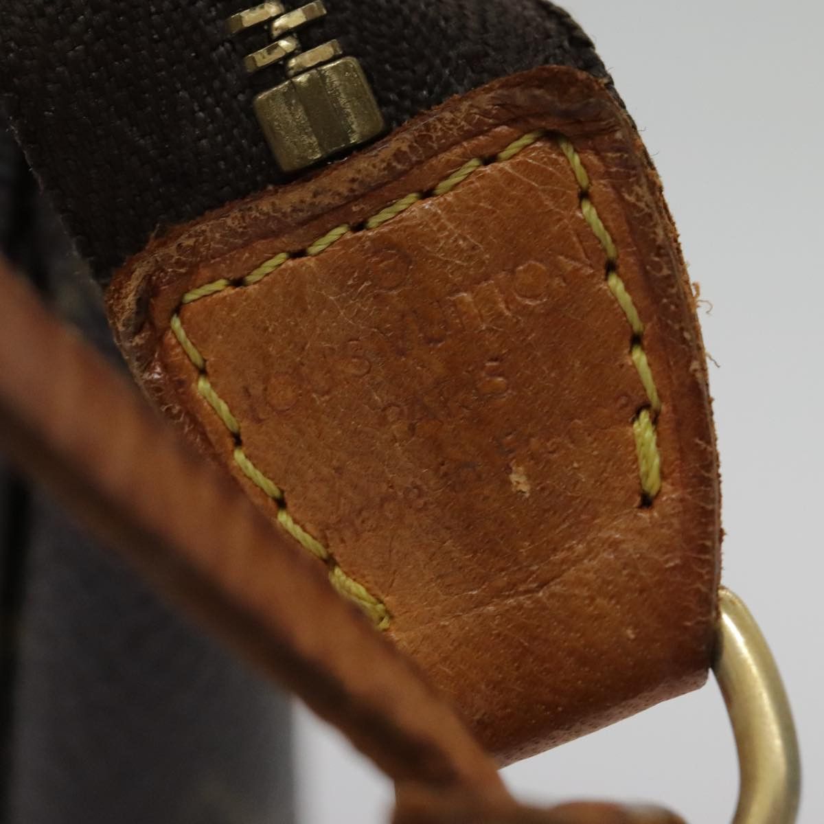 Louis Vuitton Pochette Accessoire Brown Canvas Clutch Bag (Pre-Owned) Size ONE SIZE - 13 Thumbnail