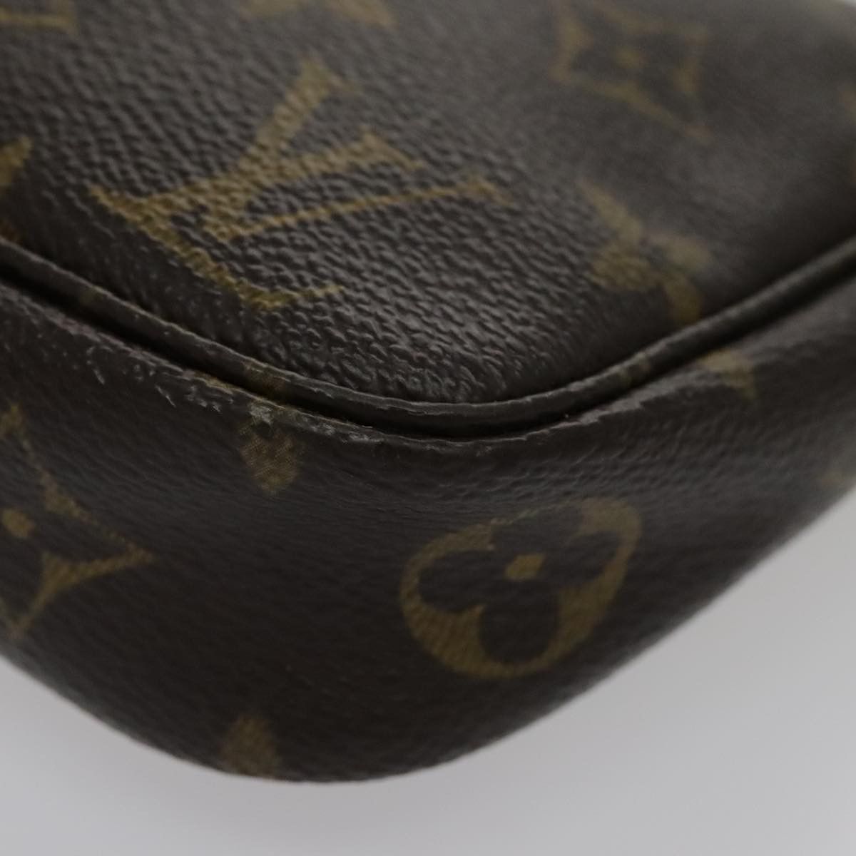 Louis Vuitton Pochette Accessoire Brown Canvas Clutch Bag (Pre-Owned) Size ONE SIZE - 7 Thumbnail