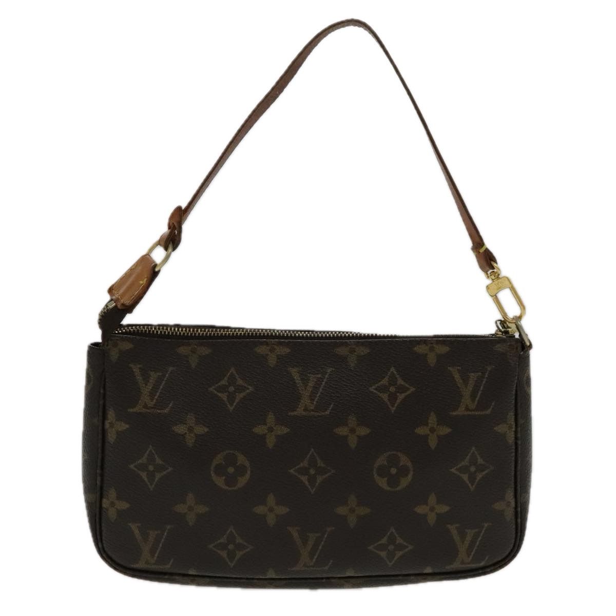 Louis Vuitton Pochette Accessoire Brown Canvas Clutch Bag (Pre-Owned) Size ONE SIZE - 2 Thumbnail