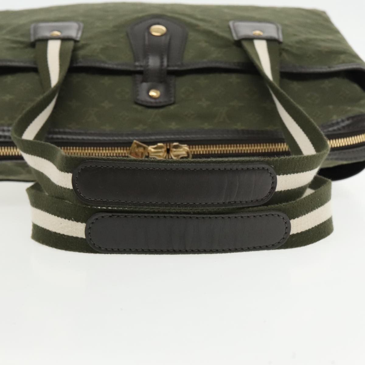 Louis Vuitton Mary Kate Khaki Canvas Shopper Bag (Pre-Owned) Size ONE SIZE - 10 Thumbnail