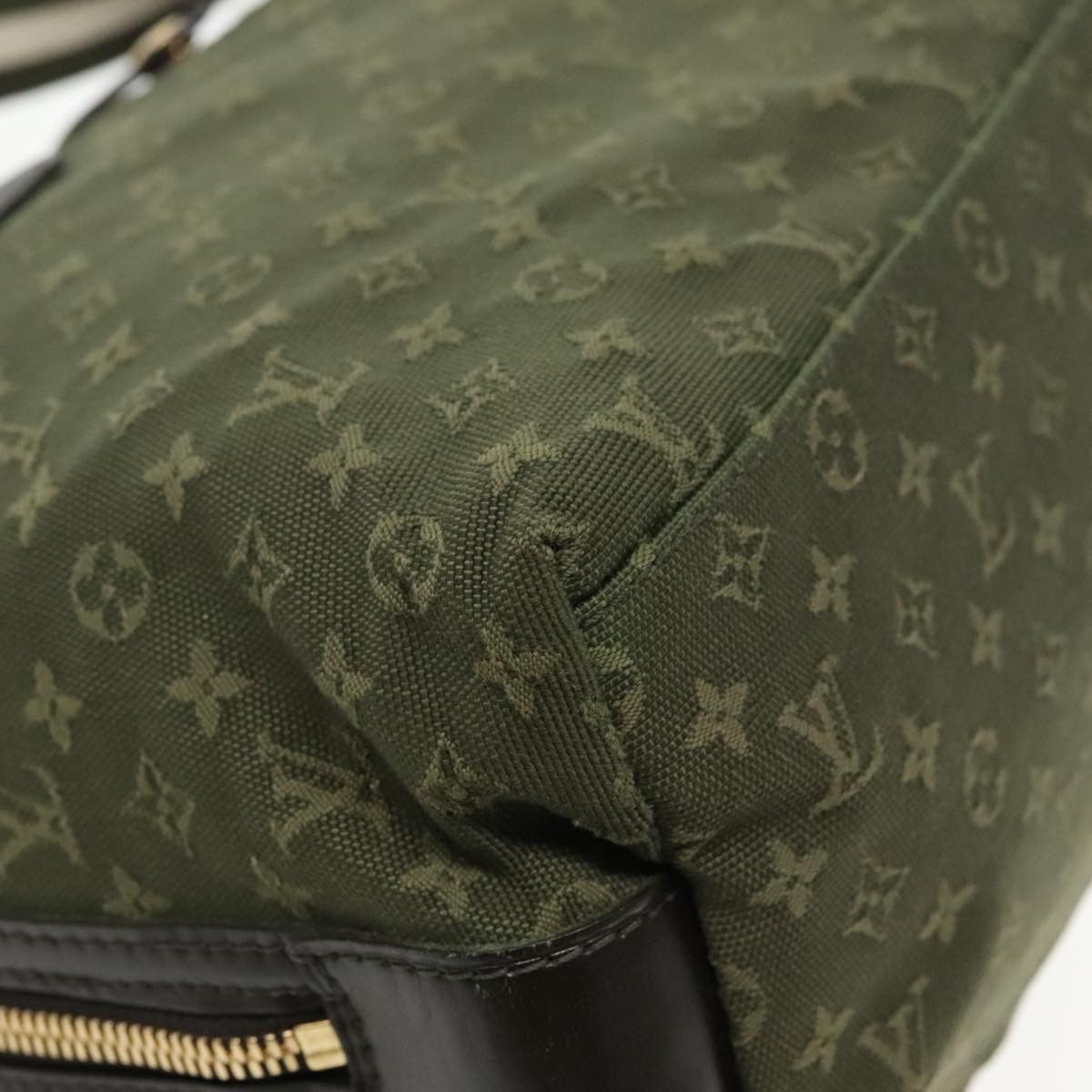 Louis Vuitton Mary Kate Khaki Canvas Shopper Bag (Pre-Owned) Size ONE SIZE - 8 Thumbnail