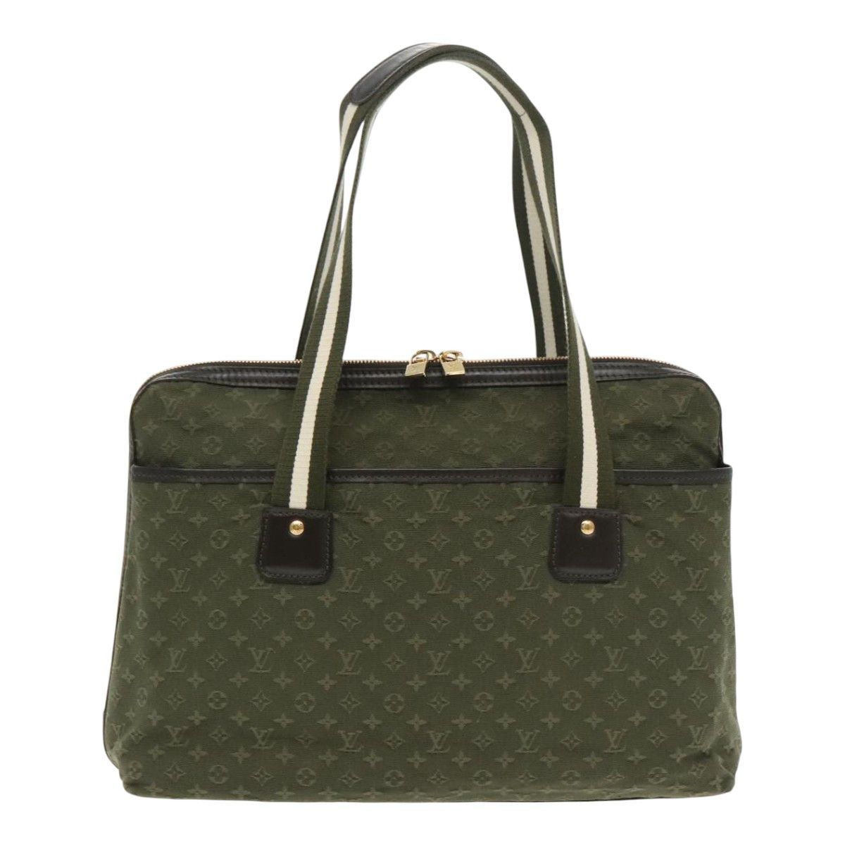Louis Vuitton Mary Kate Khaki Canvas Shopper Bag (Pre-Owned) Size ONE SIZE - 2 Thumbnail