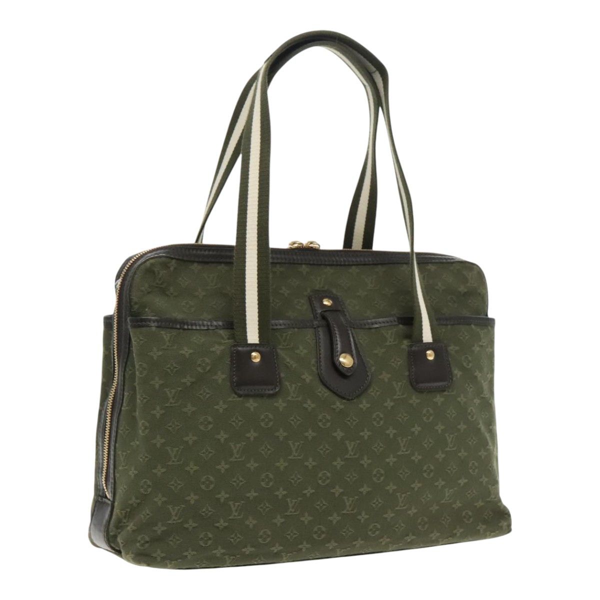 Louis Vuitton Mary Kate Khaki Canvas Shopper Bag (Pre-Owned) Size ONE SIZE - 15 Thumbnail